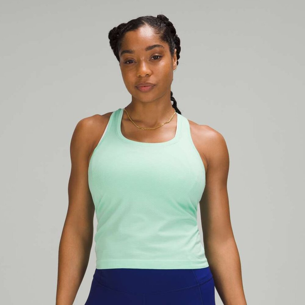 Lululemon Women's Swiftly Tech Racerback Tank Top 2.0 *Race Length - Wild Mint